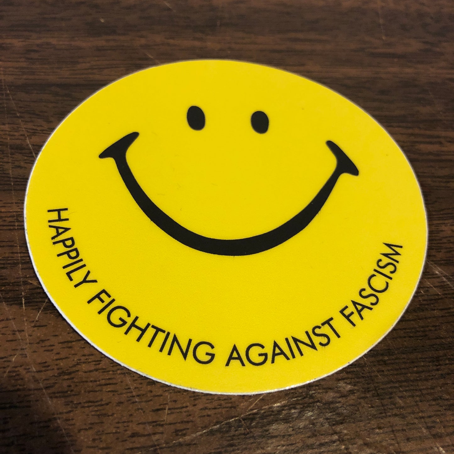 Stealworks "Happy Fascist Fighter" Sticker