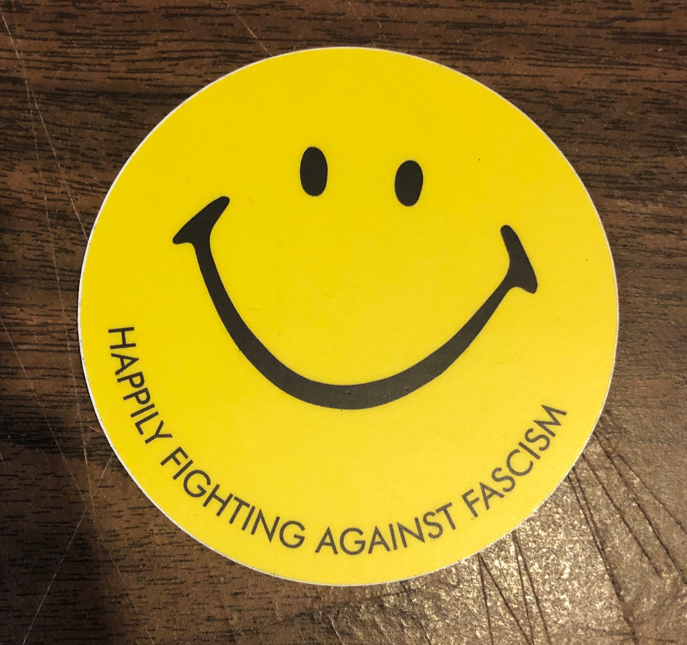 Stealworks "Happy Fascist Fighter" Sticker