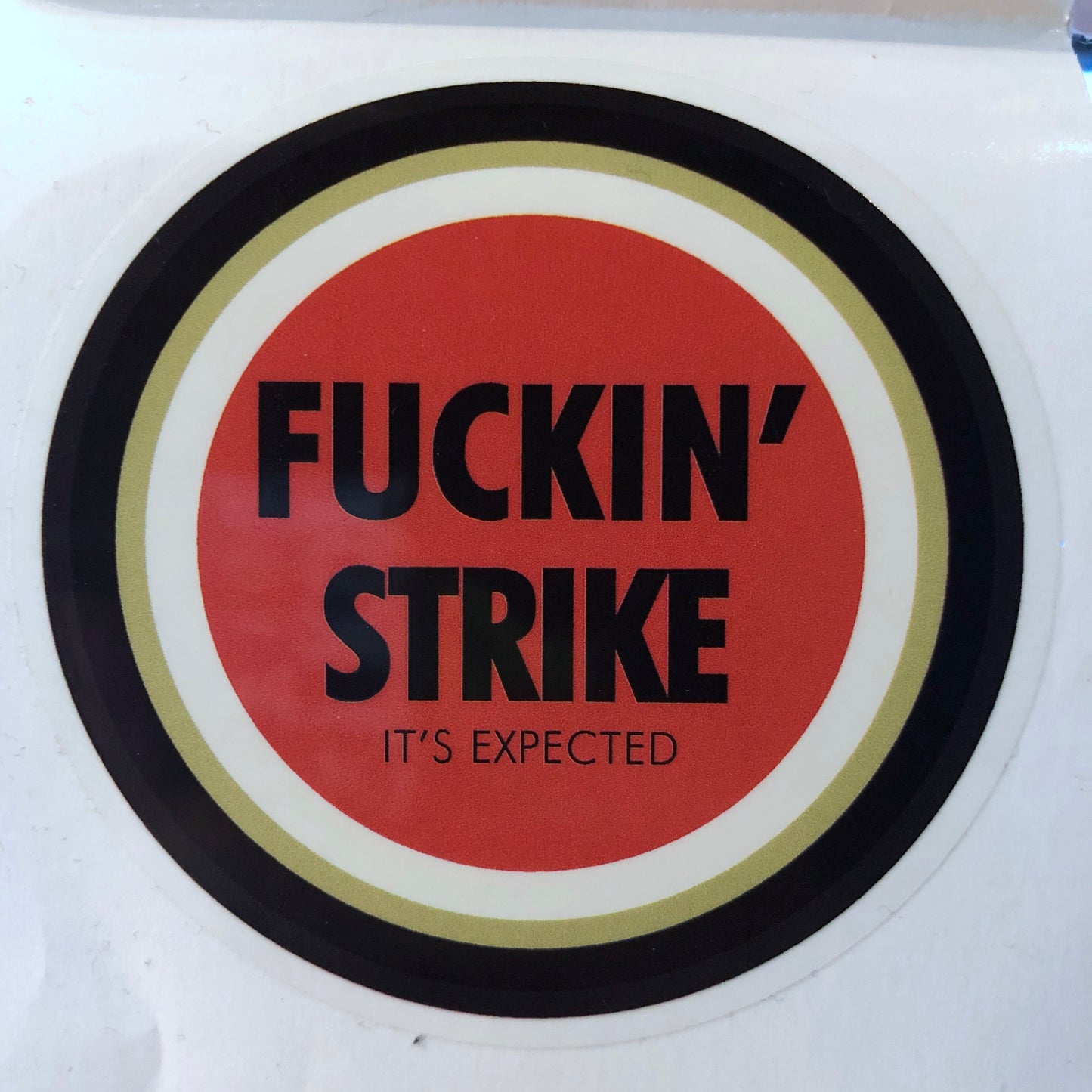 Stealworks "Fuckin' Strike" Sticker