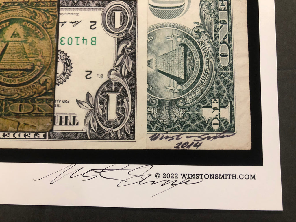 Winston Smith "BitGod" Print