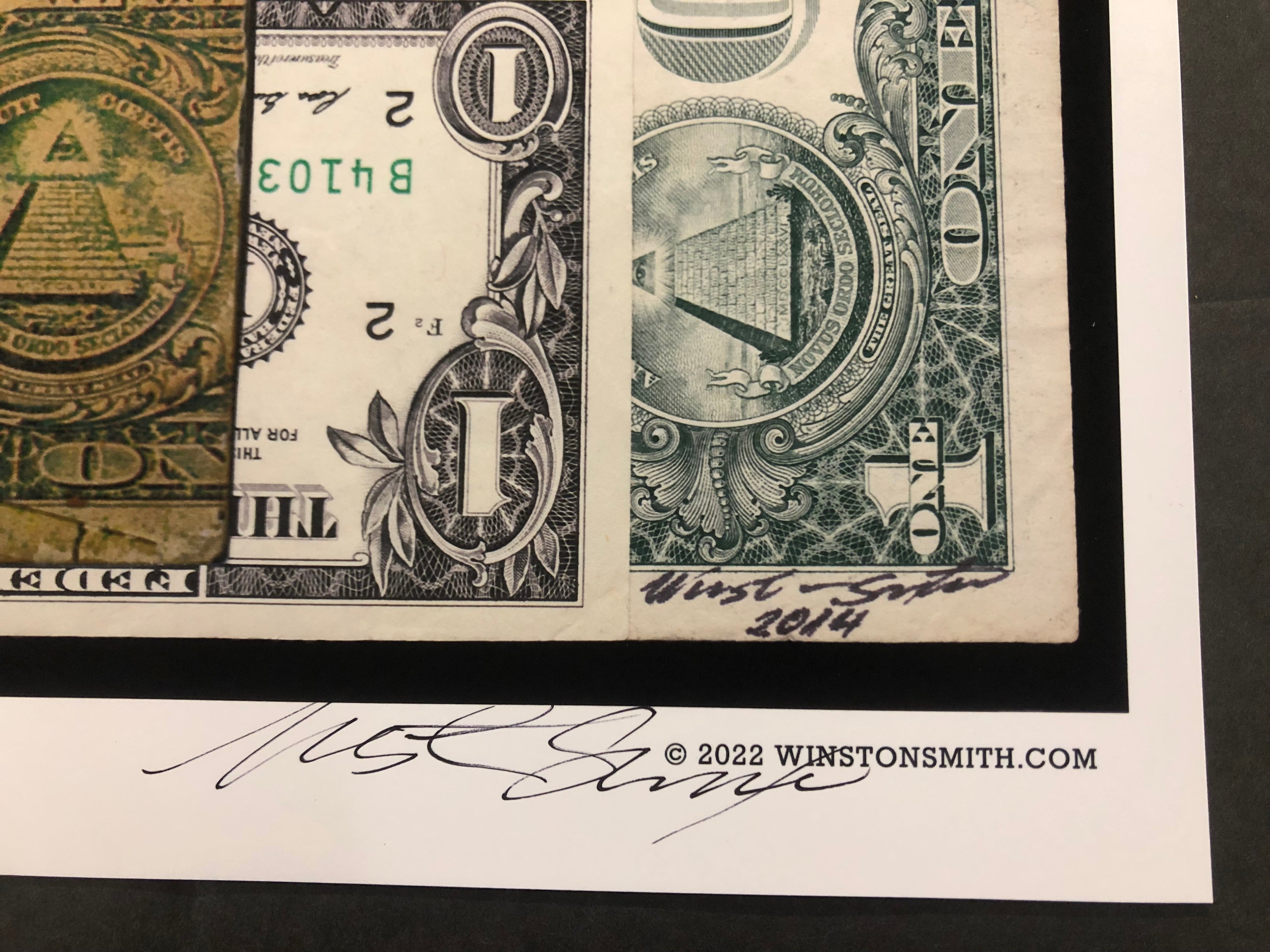 Winston Smith "BitGod" Print