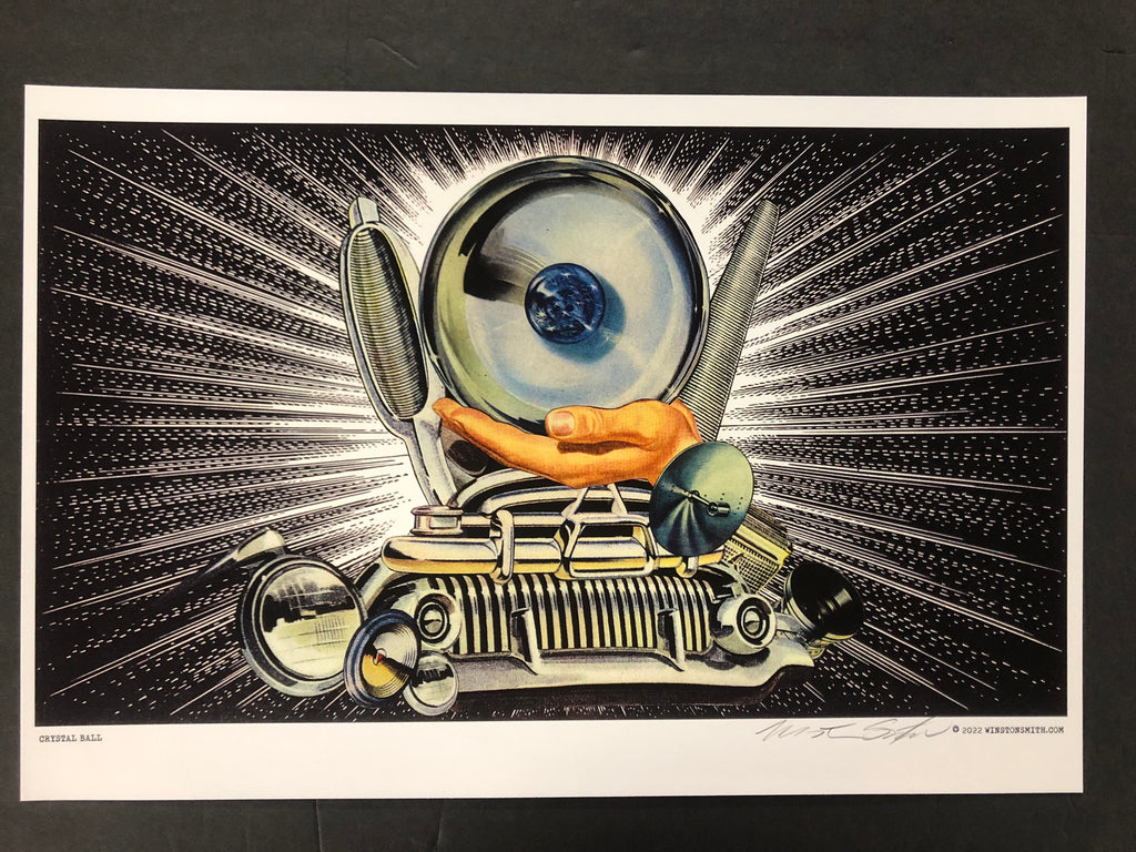 Winston Smith "Crystal Ball" Print