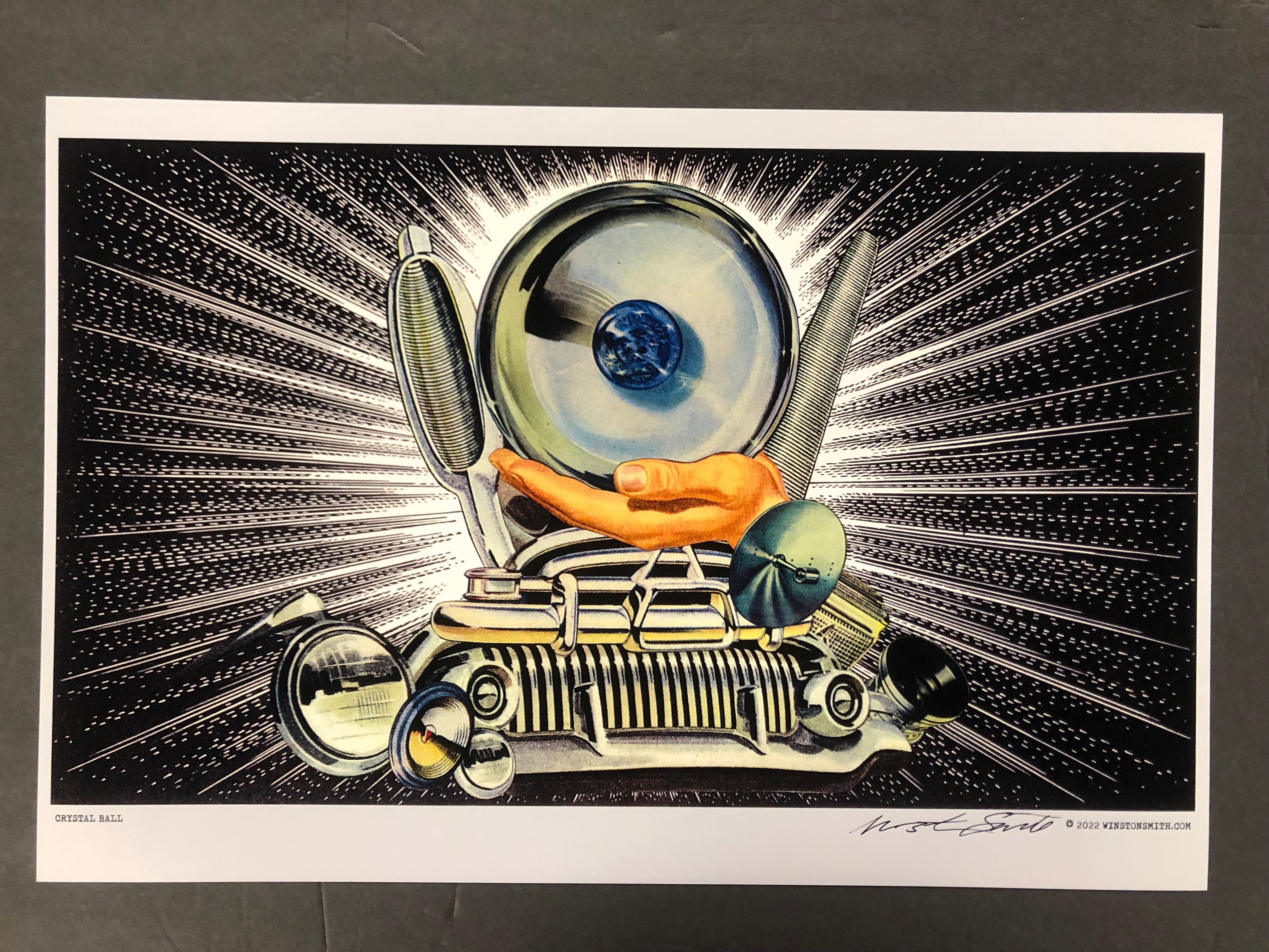 Winston Smith "Crystal Ball" Print