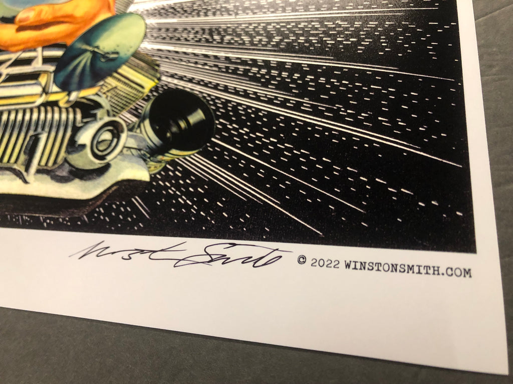 Winston Smith "Crystal Ball" Print