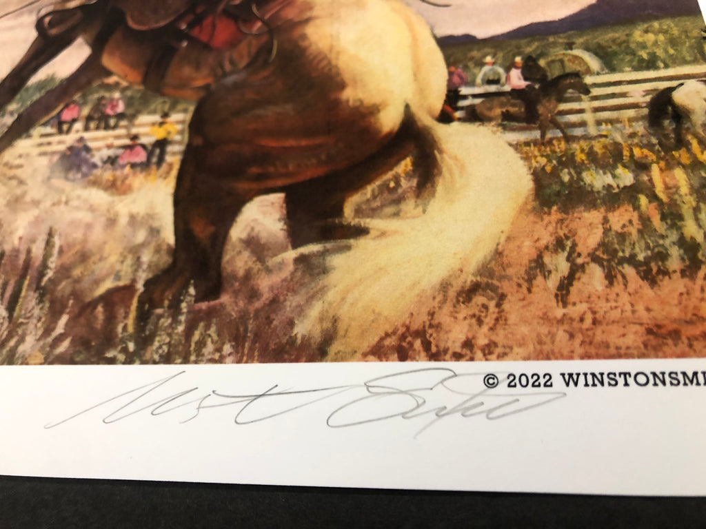 Winston Smith "Cowboy Serenade" Print