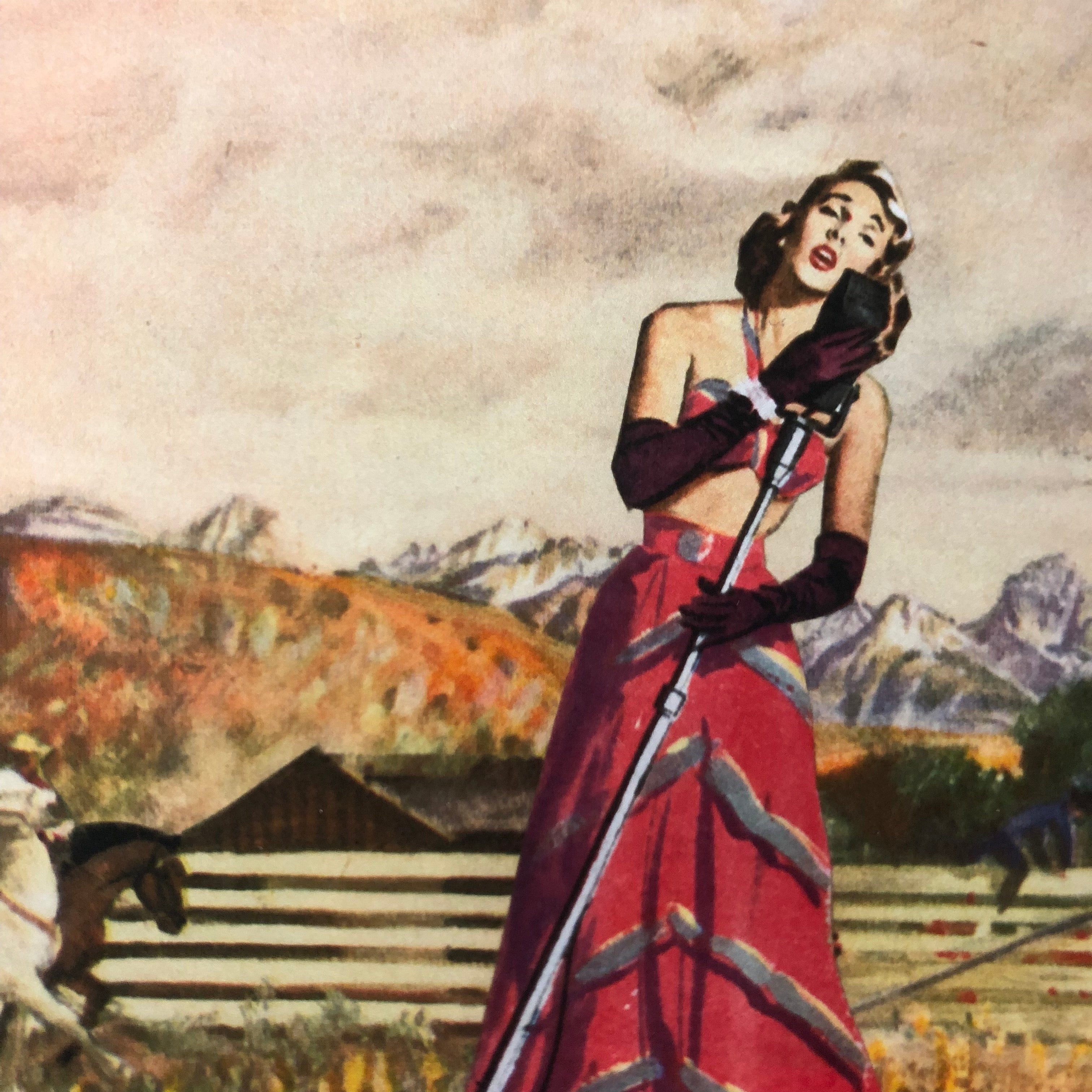 Winston Smith "Cowboy Serenade" Print