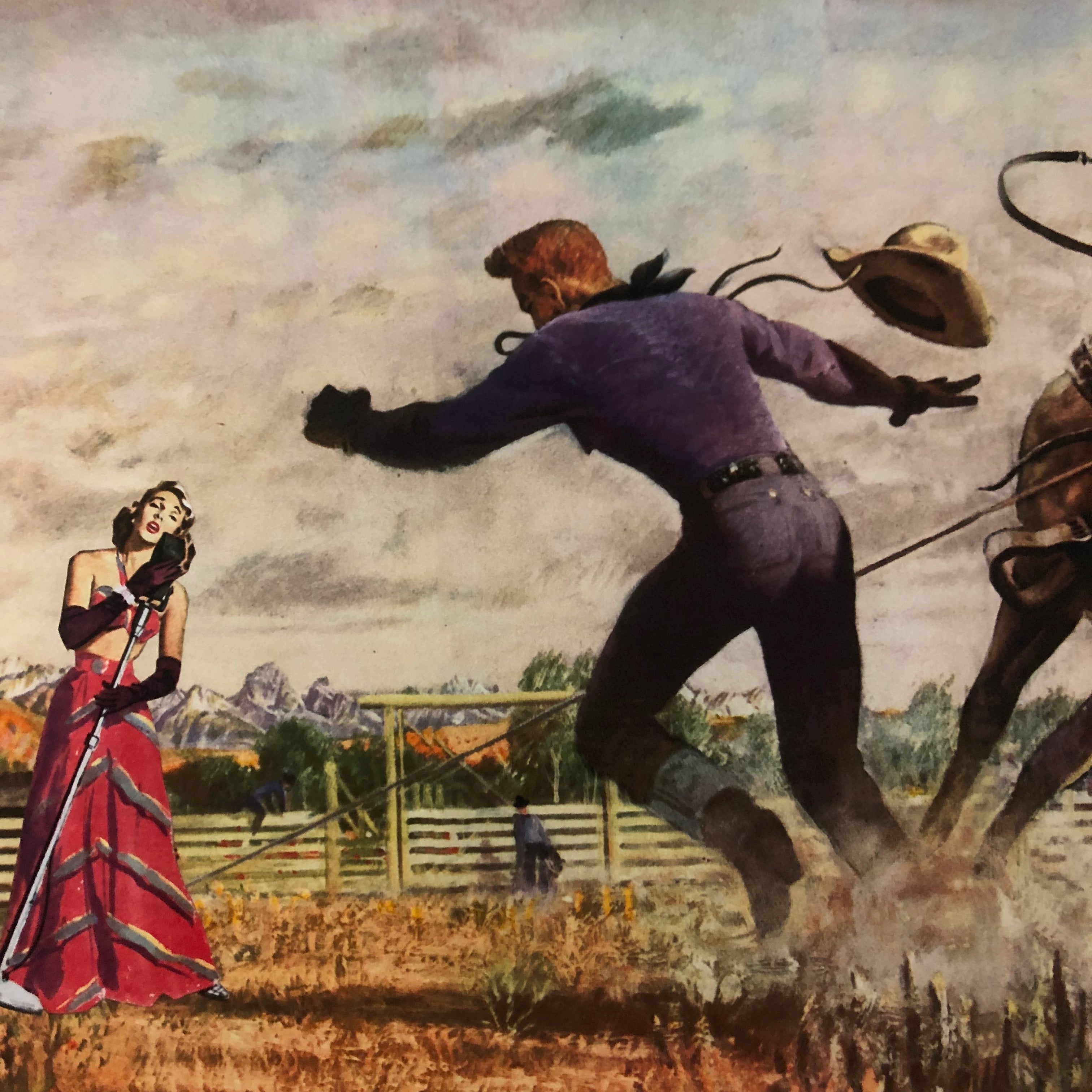Winston Smith "Cowboy Serenade" Print