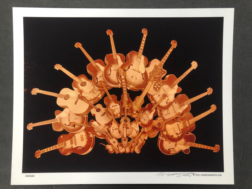 Winston Smith "Guitars" Print