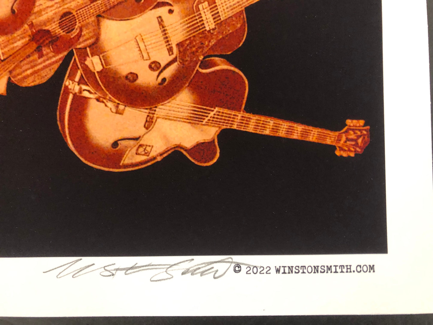 Winston Smith "Guitars" Print
