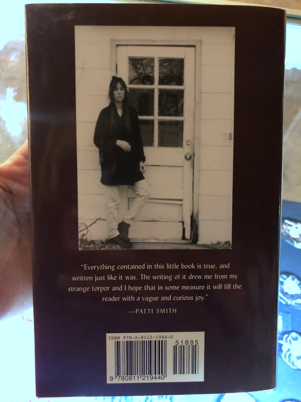 Patti Smith "Woolgathering" Signed Book