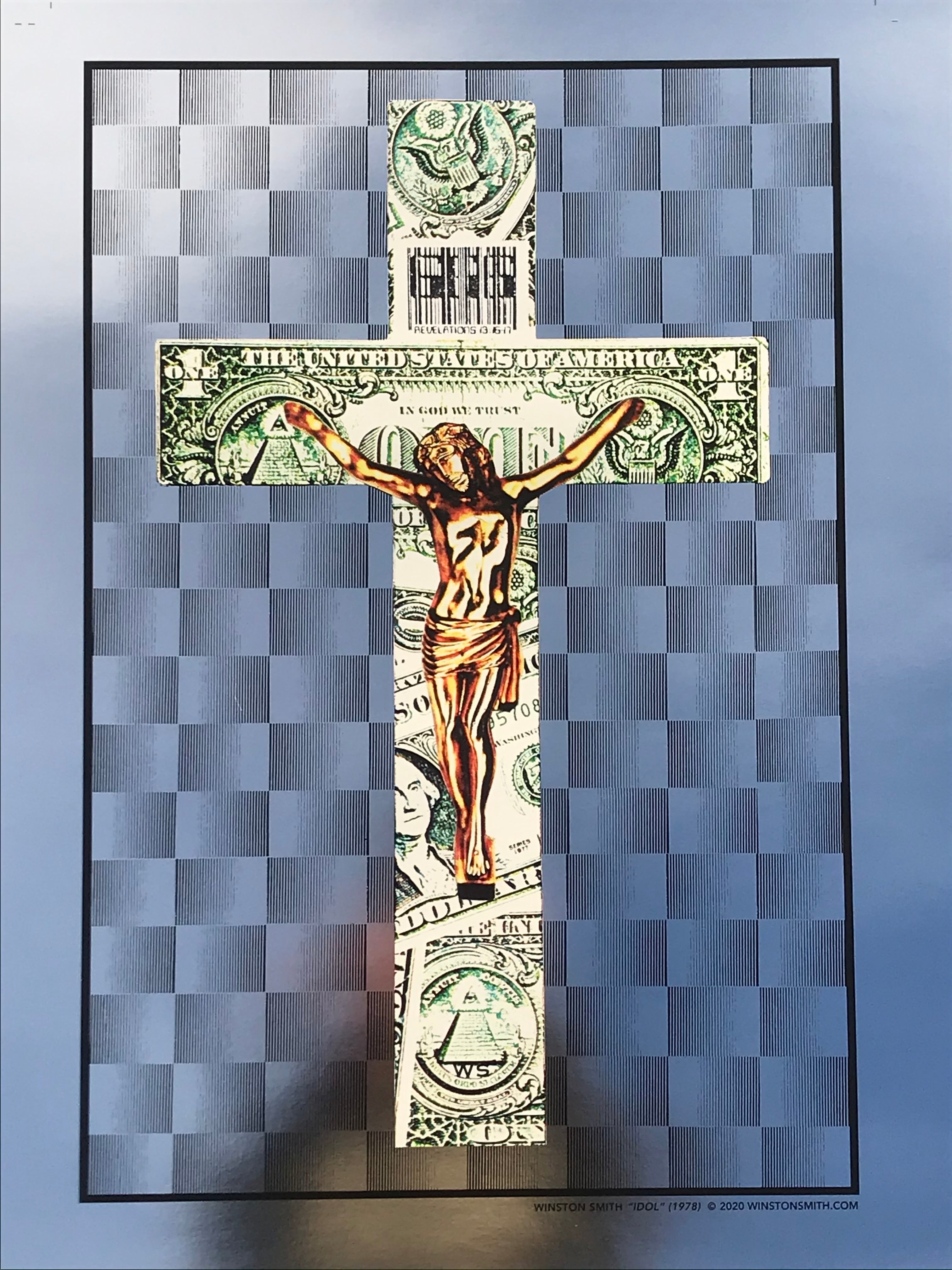 Winston Smith "Idol" Silver Foil (1978/2020) AP Print (LIMITED)