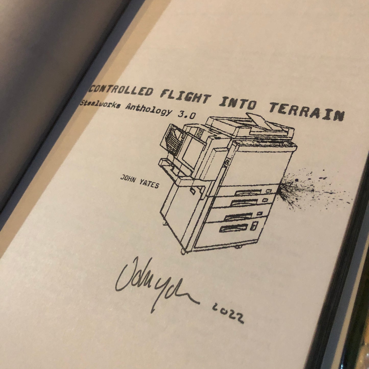 Stealworks "Controlled Flight Into Terrain: Stealworks Anthology 3.0" Book