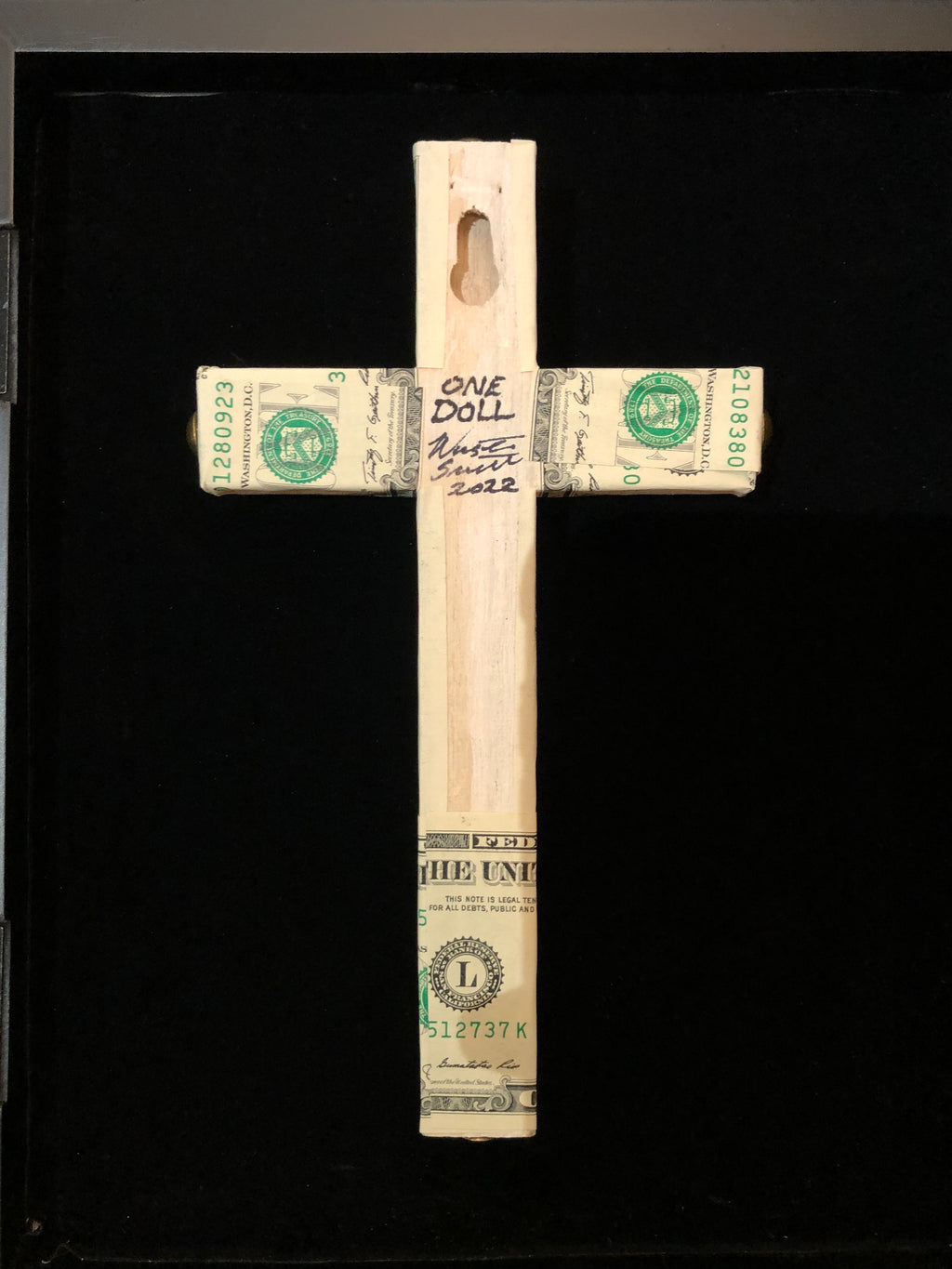 Winston Smith "One Doll" Sculpture (2022) (final cross available in collection)