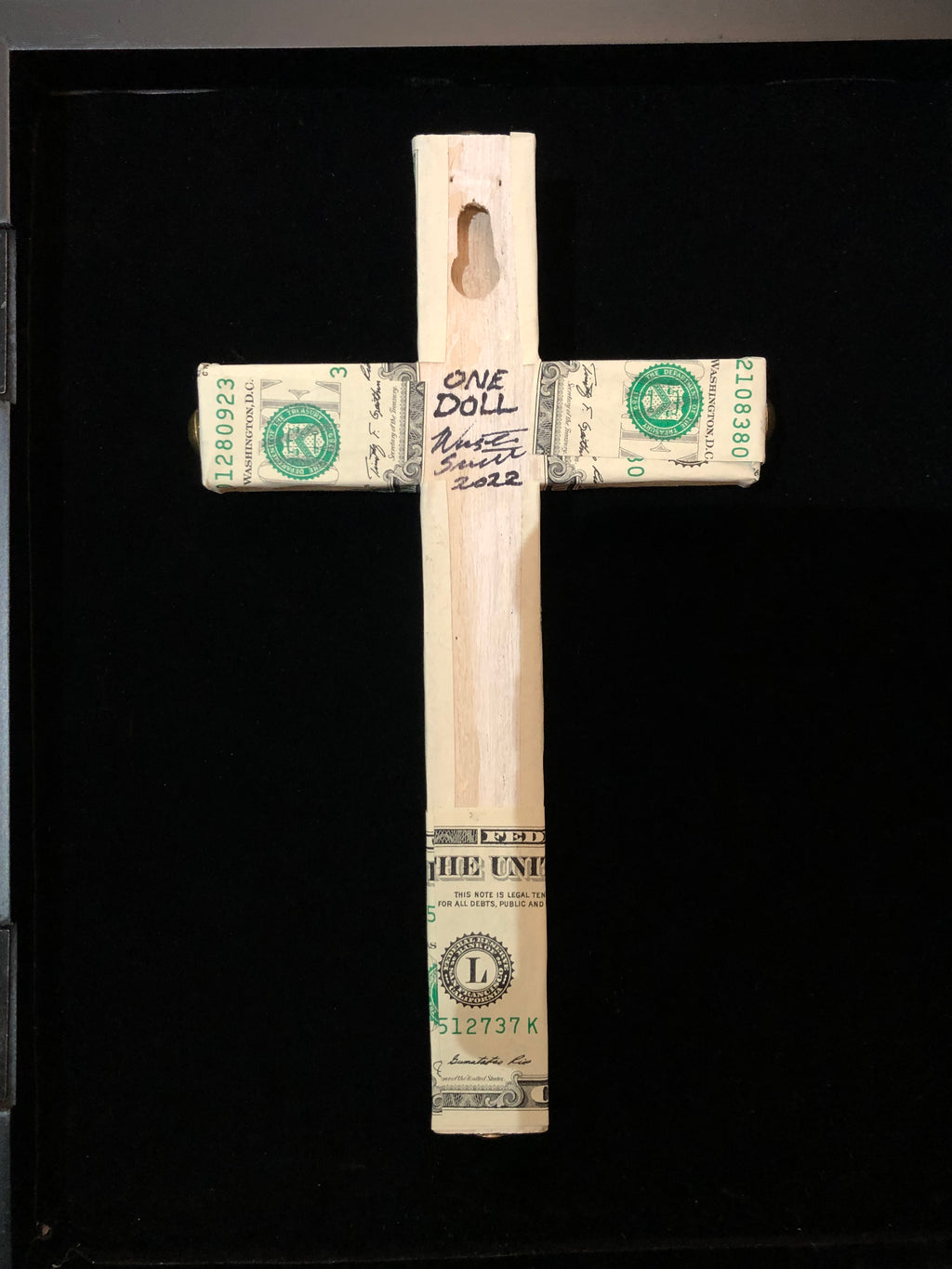 Winston Smith "One Doll" Sculpture (2022) (final cross available in collection)