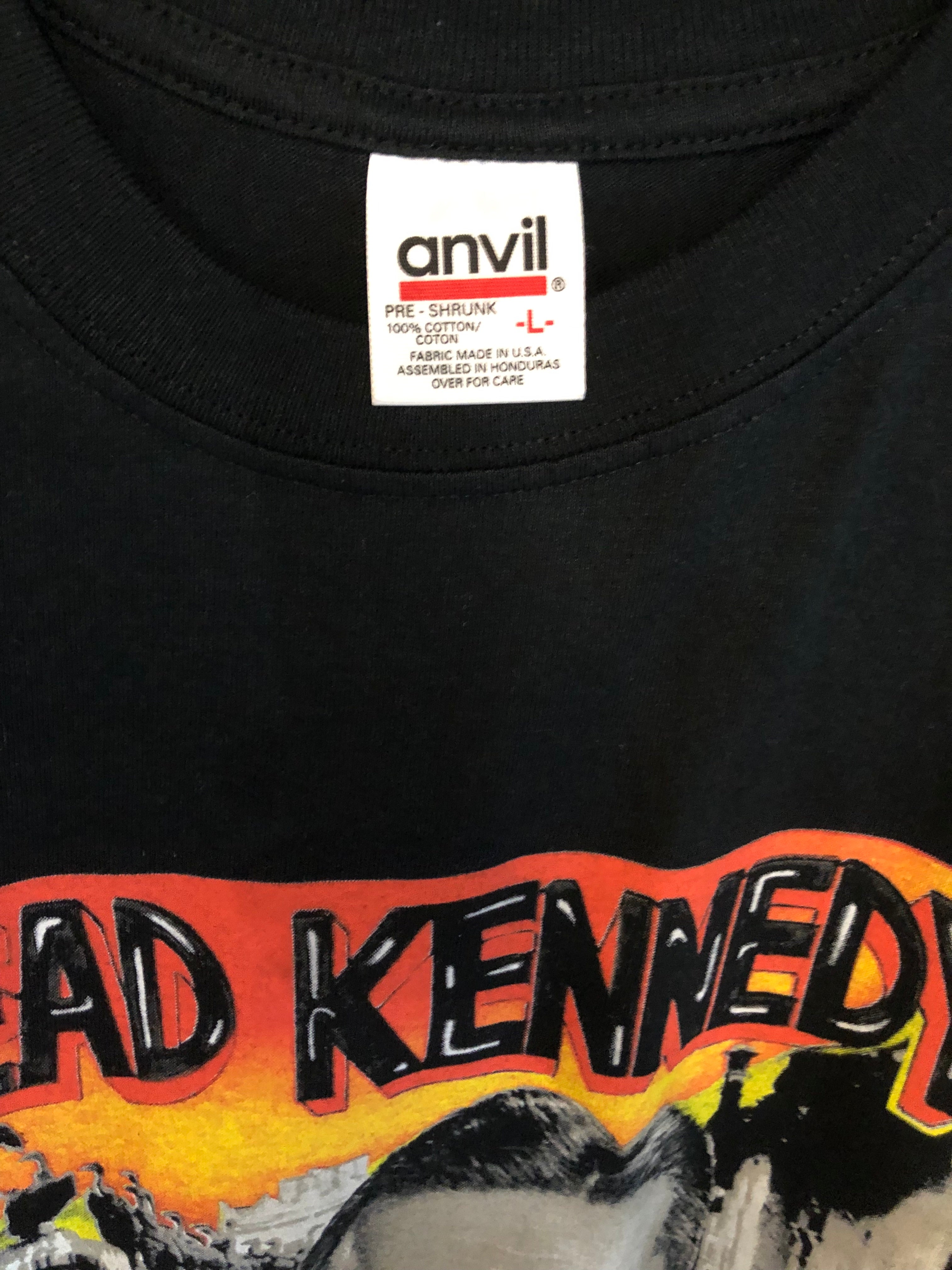 VINTAGE ヴィンテージ 90's DEAD KENNEDYS Give Me Convenience Or Give Me Death プリント半袖Tシャツ ブラック