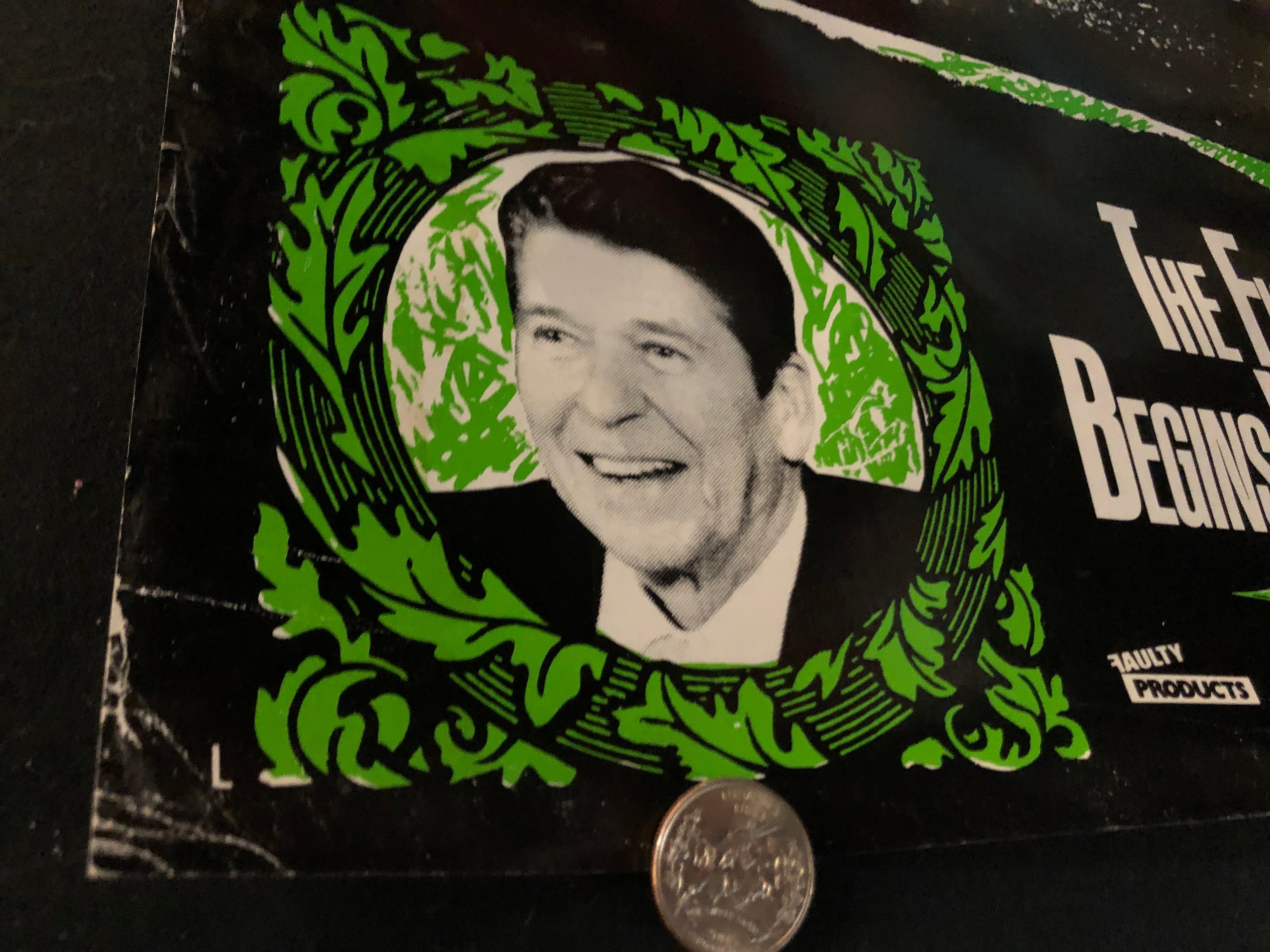 Dead Kennedys "Fresh Fruit for Rotting Vegetables LP" Vintage Poster (1980)