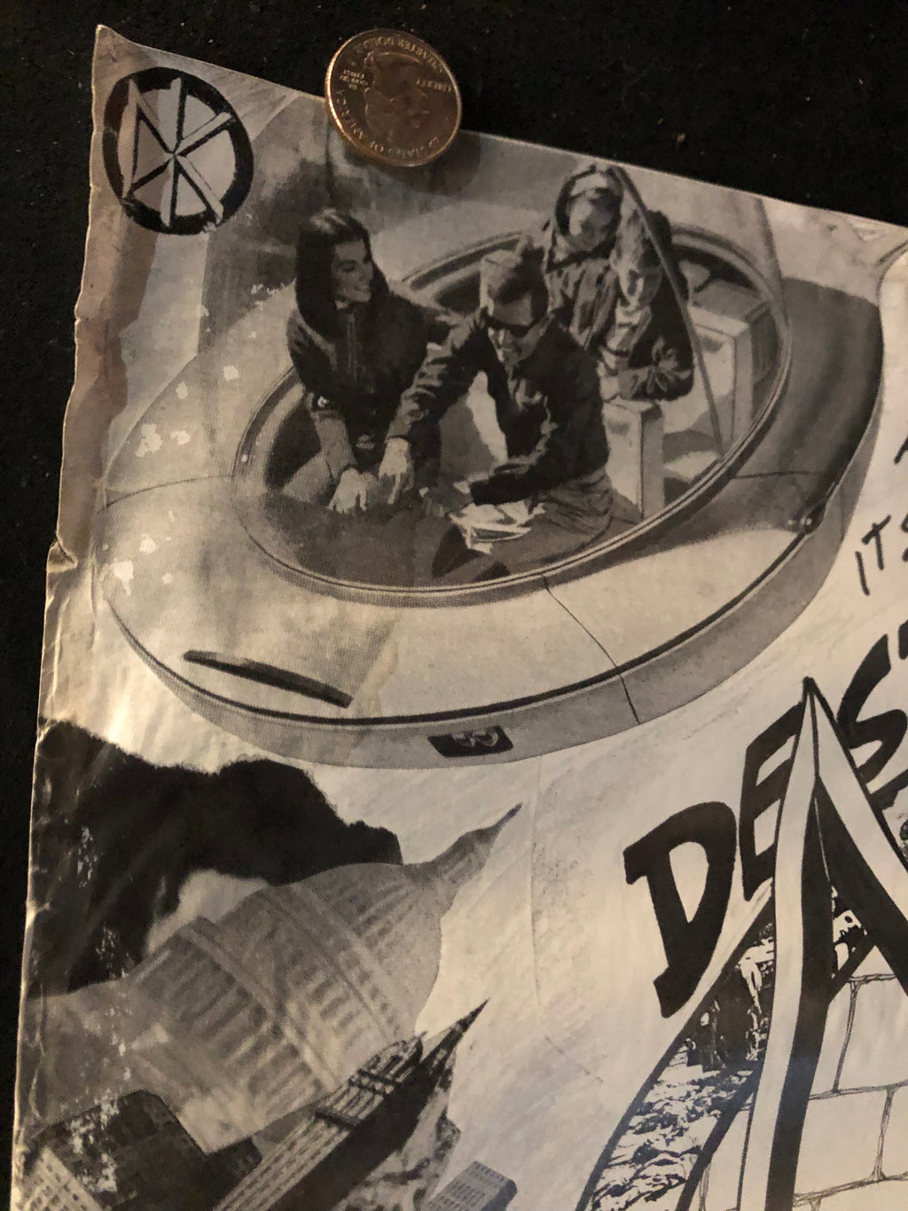 Dead Kennedys "Destroy Efficiency" Vintage Tour Poster (1983)