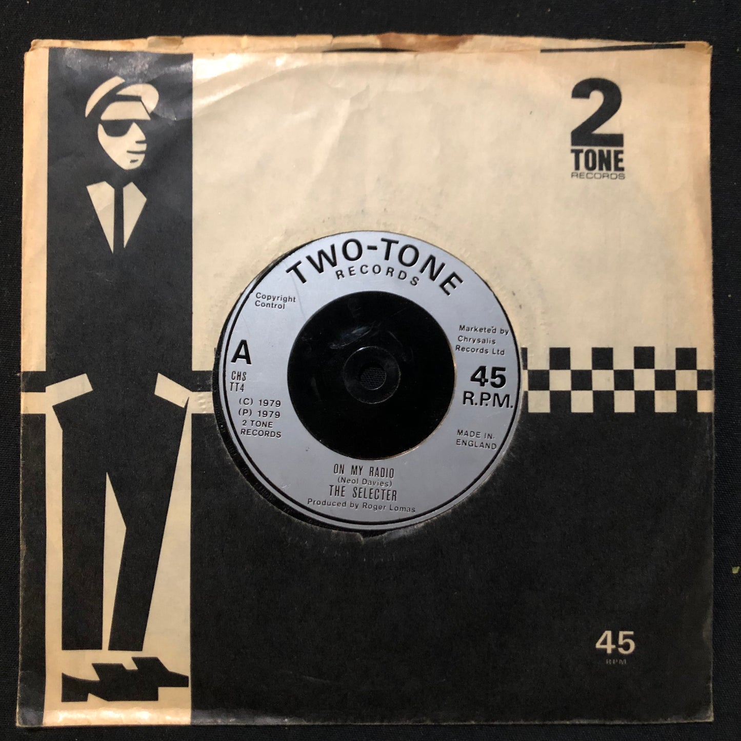 The Selecter "On My Radio/Too Much Pressure" 7" Single (1979)