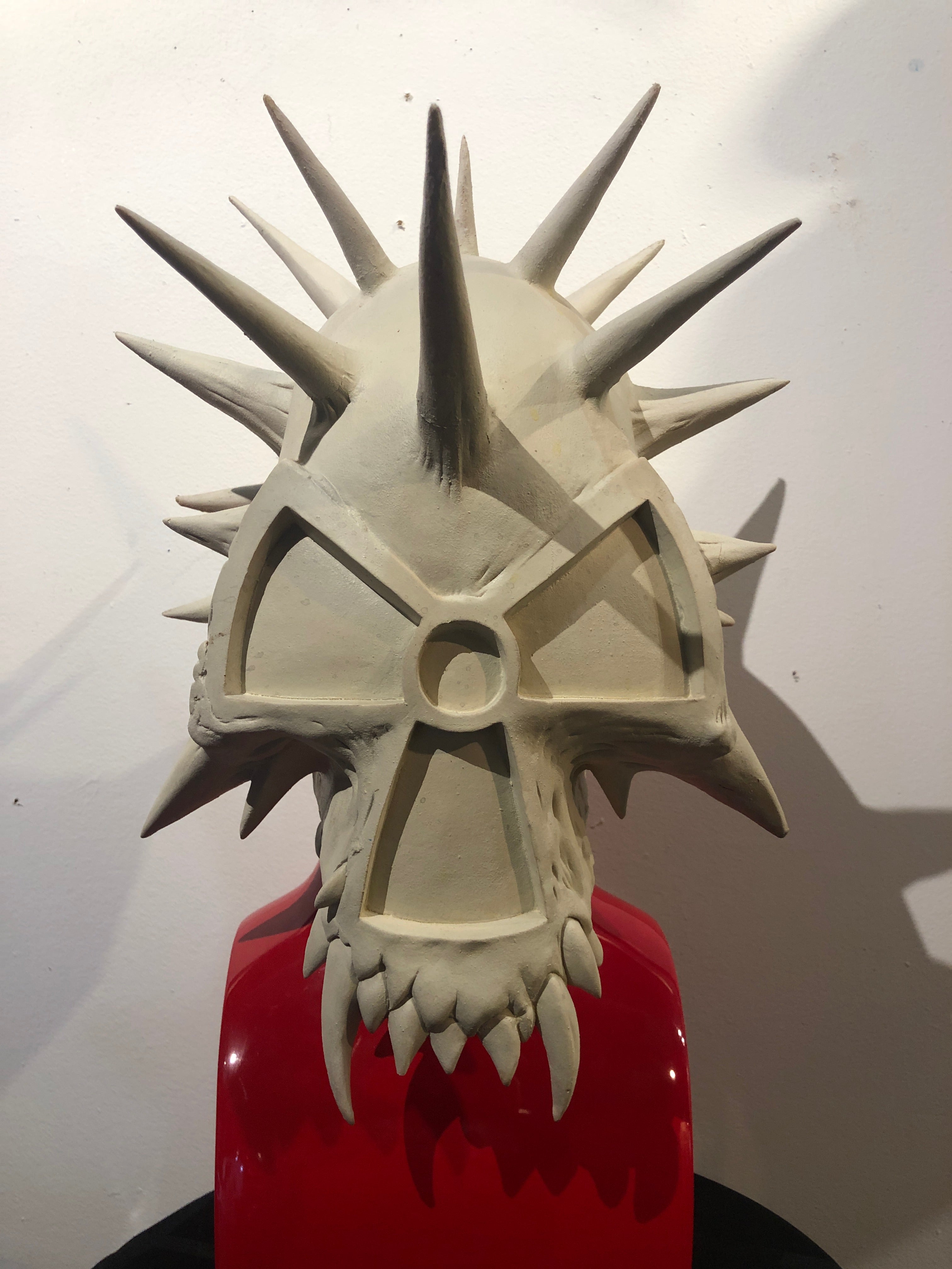 Michael Mekash "Corrosion of Conformity" Mask Sculpture