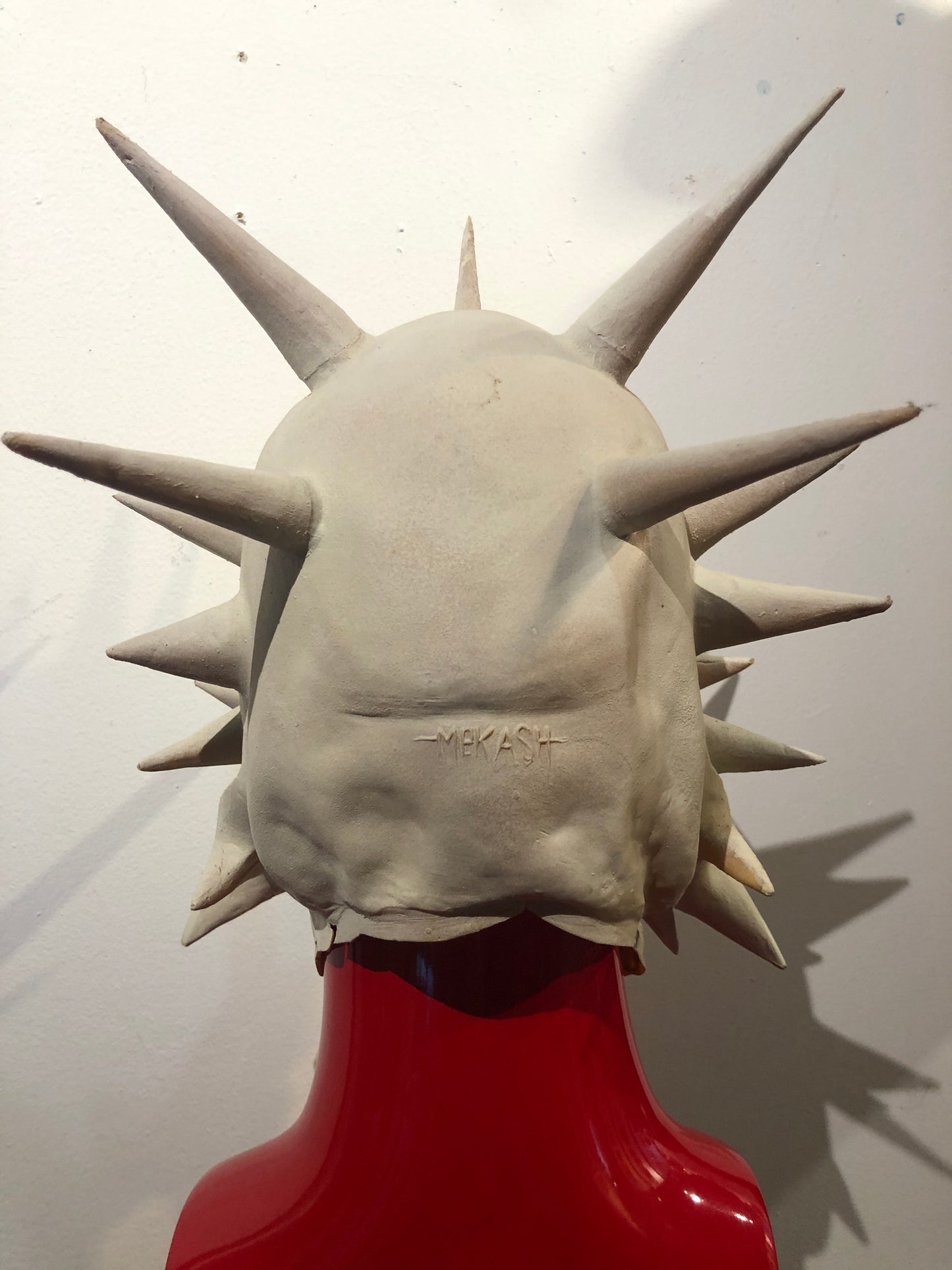 Michael Mekash "Corrosion of Conformity" Mask Sculpture
