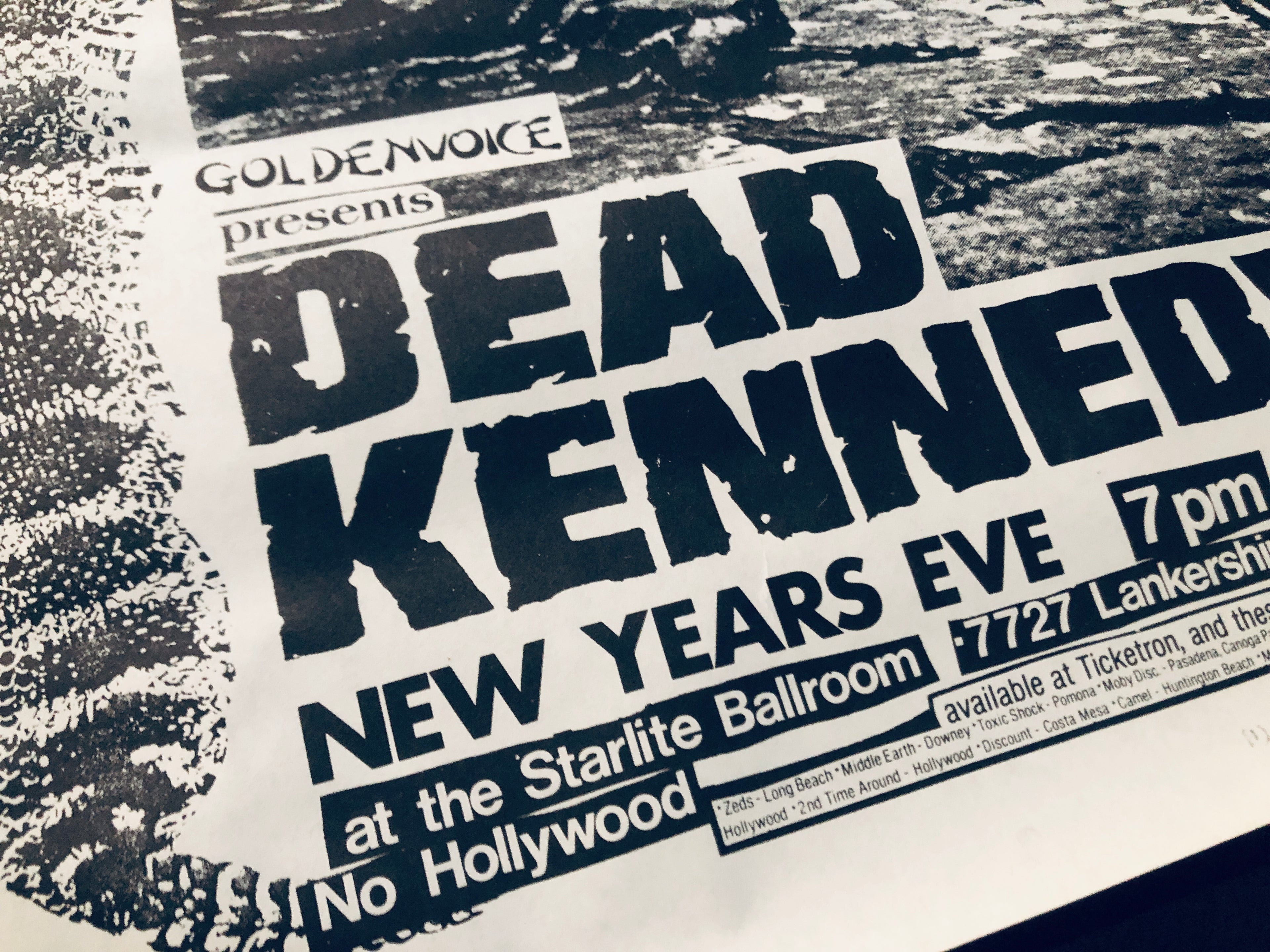 Winston Smith's Dead Kennedys "Welcome to 1984" Vintage Poster (1984)