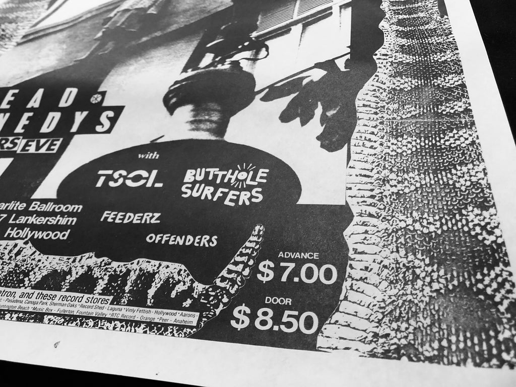 Dead Kennedys "NYE 1984" Vintage Poster (1984)