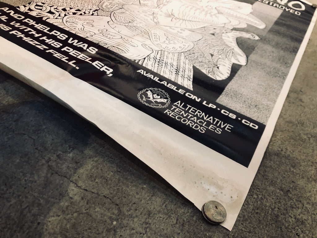 "NoMeansNo - Small Parts Isolated and Destroyed" Vintage Poster (1988)