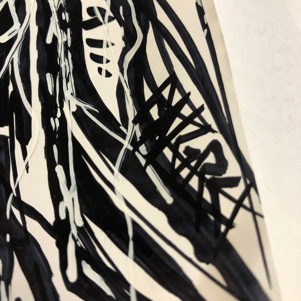 DNGRCT "Dead Cities" Sketch Drawing (2020)