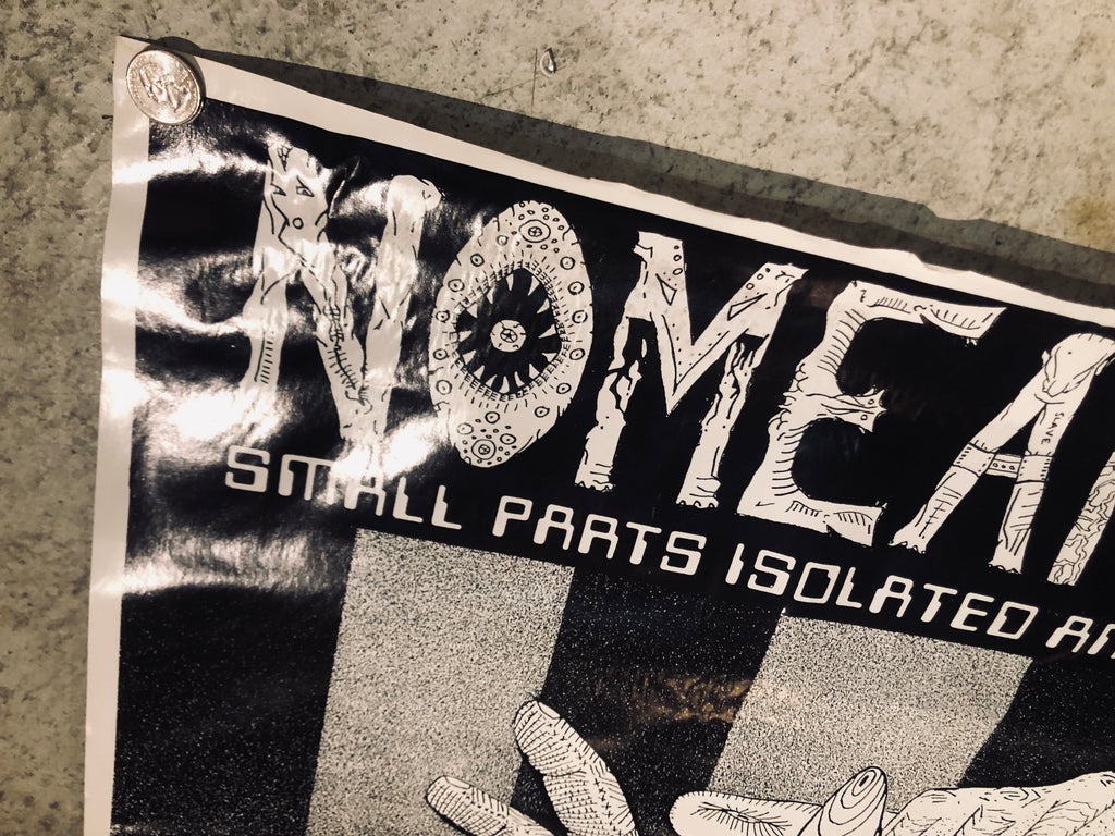 "NoMeansNo - Small Parts Isolated and Destroyed" Vintage Poster (1988)