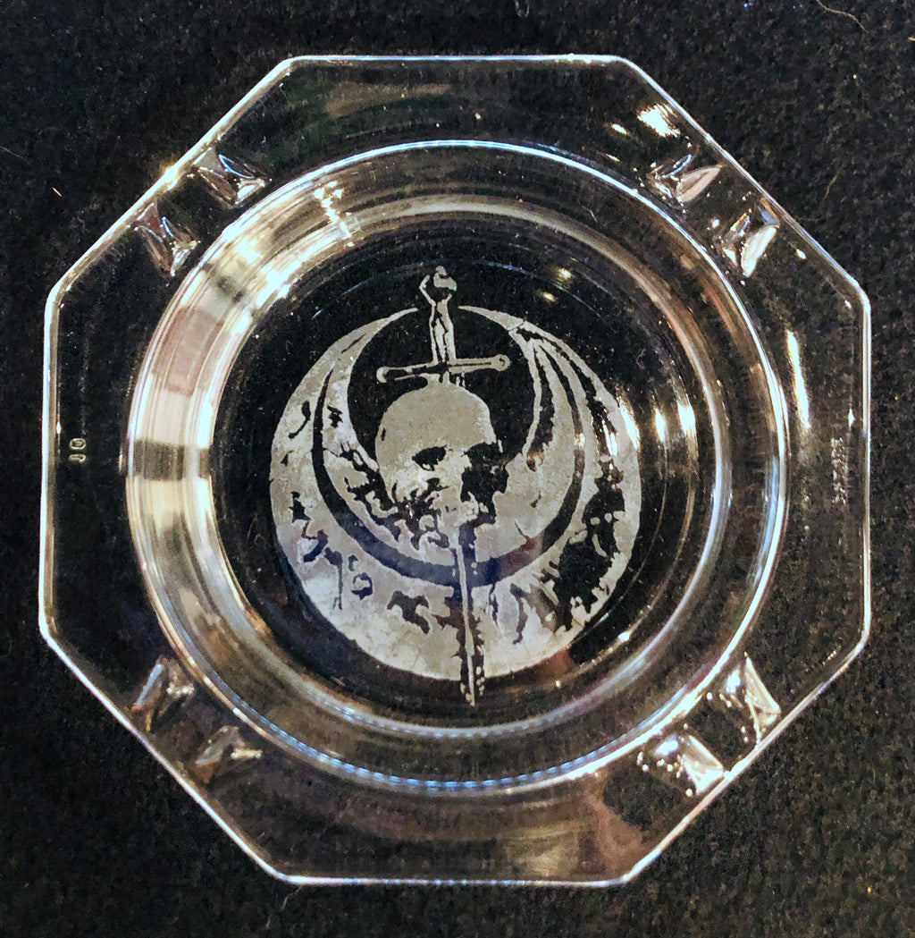 chickhabit Etched Glass Trays