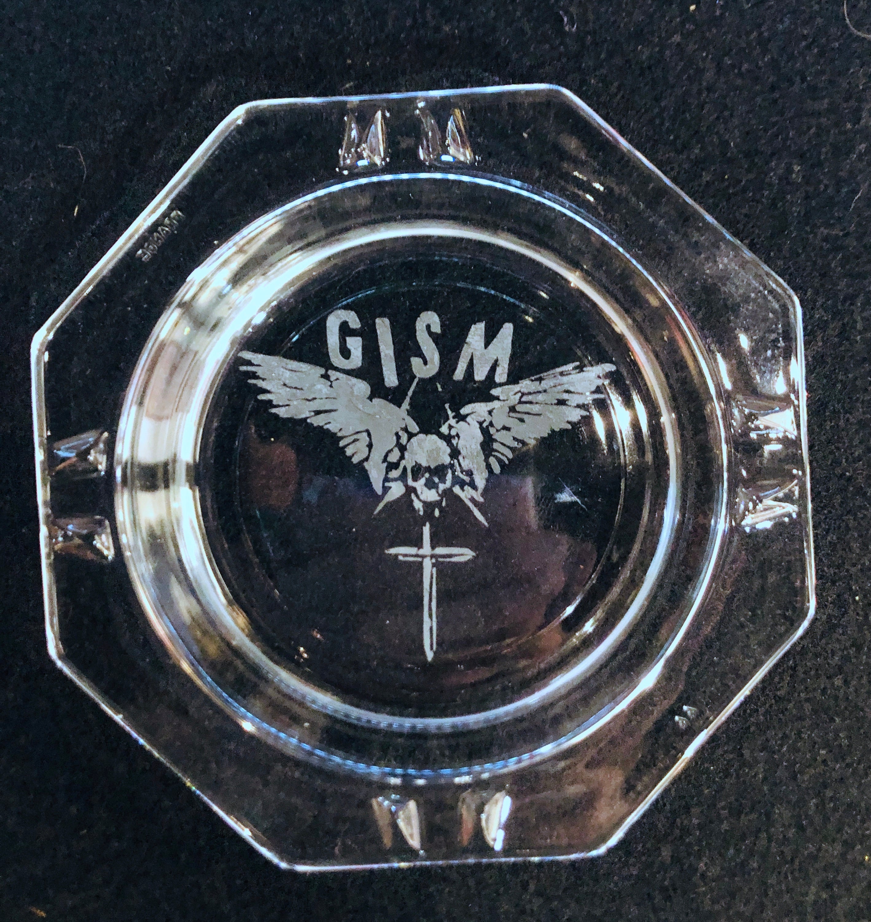 chickhabit Etched Glass Trays