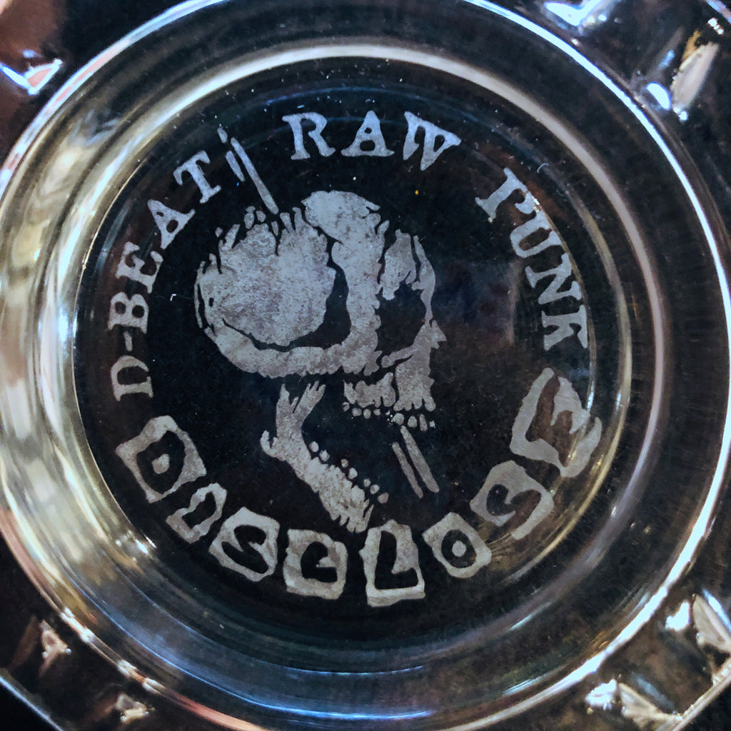 chickhabit Etched Glass Trays