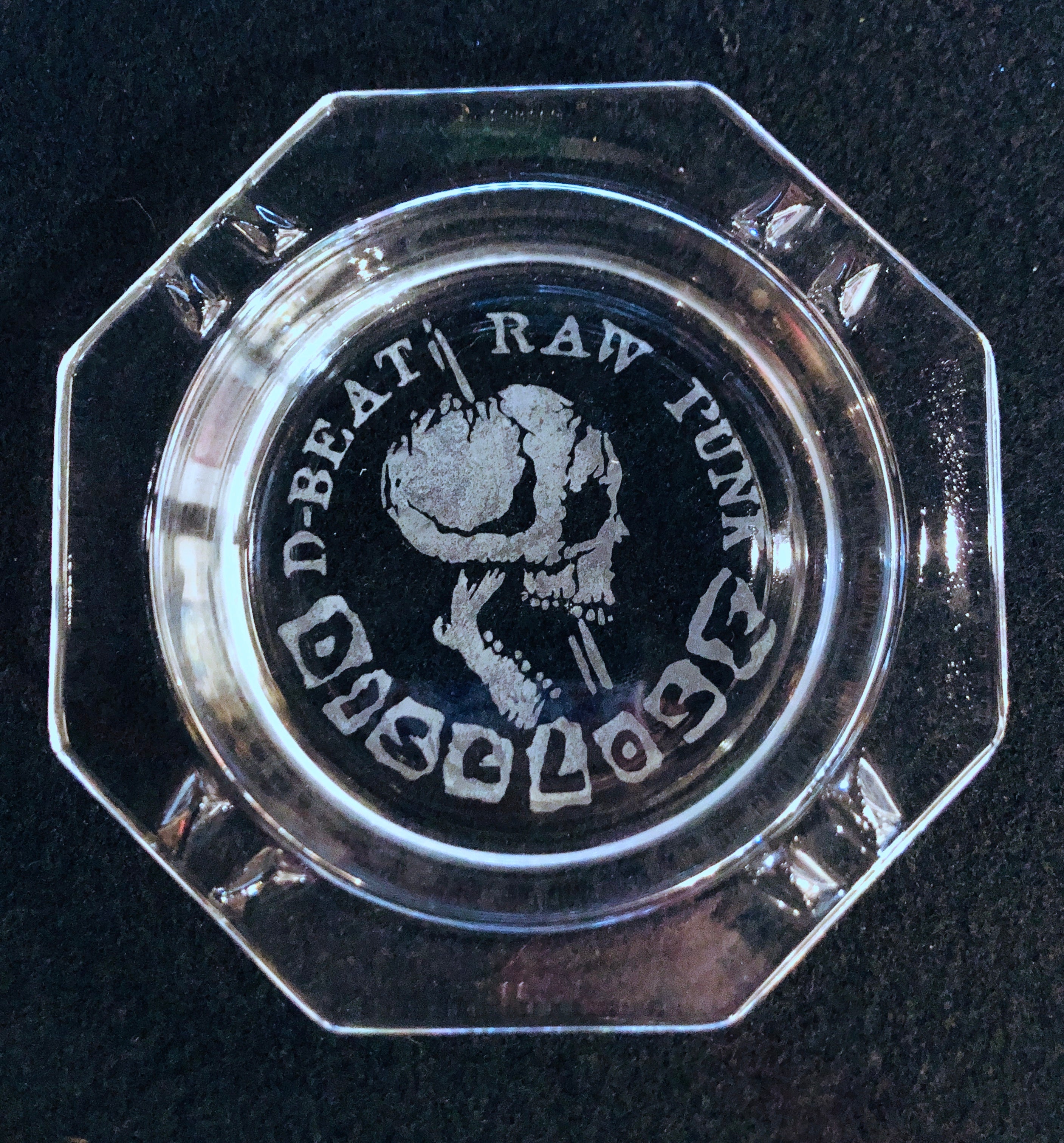 chickhabit Etched Glass Trays