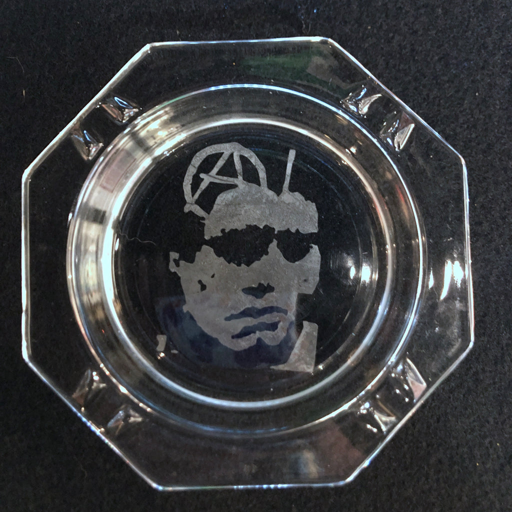 chickhabit Etched Glass Trays