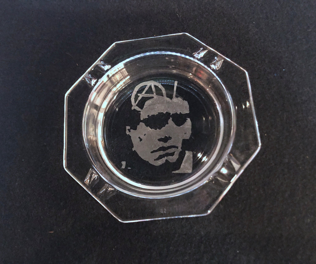 chickhabit Etched Glass Trays