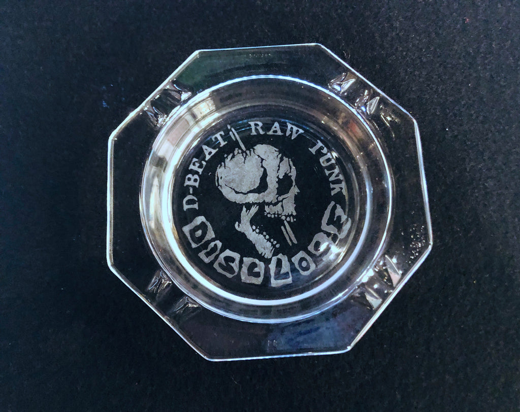 chickhabit Etched Glass Trays