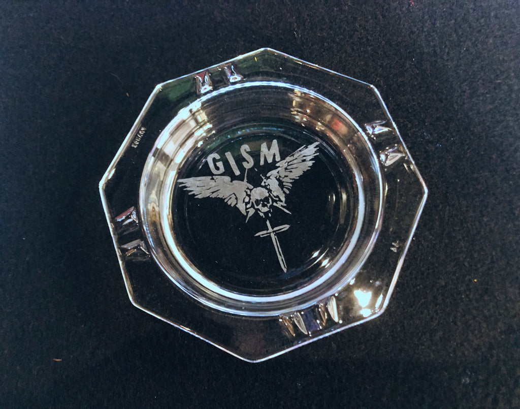 chickhabit Etched Glass Trays