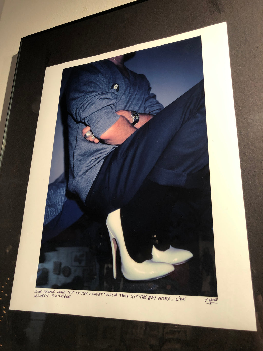 V. Vale "Genesis P-Orridge in High Heels #2" (UNK)