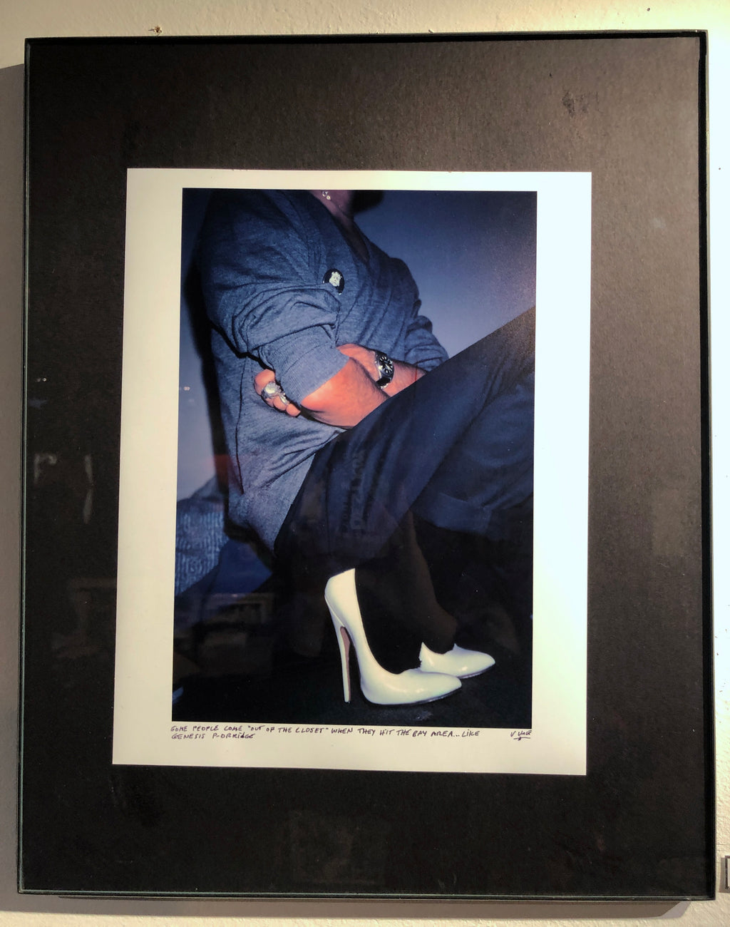 V. Vale "Genesis P-Orridge in High Heels #2" (UNK)