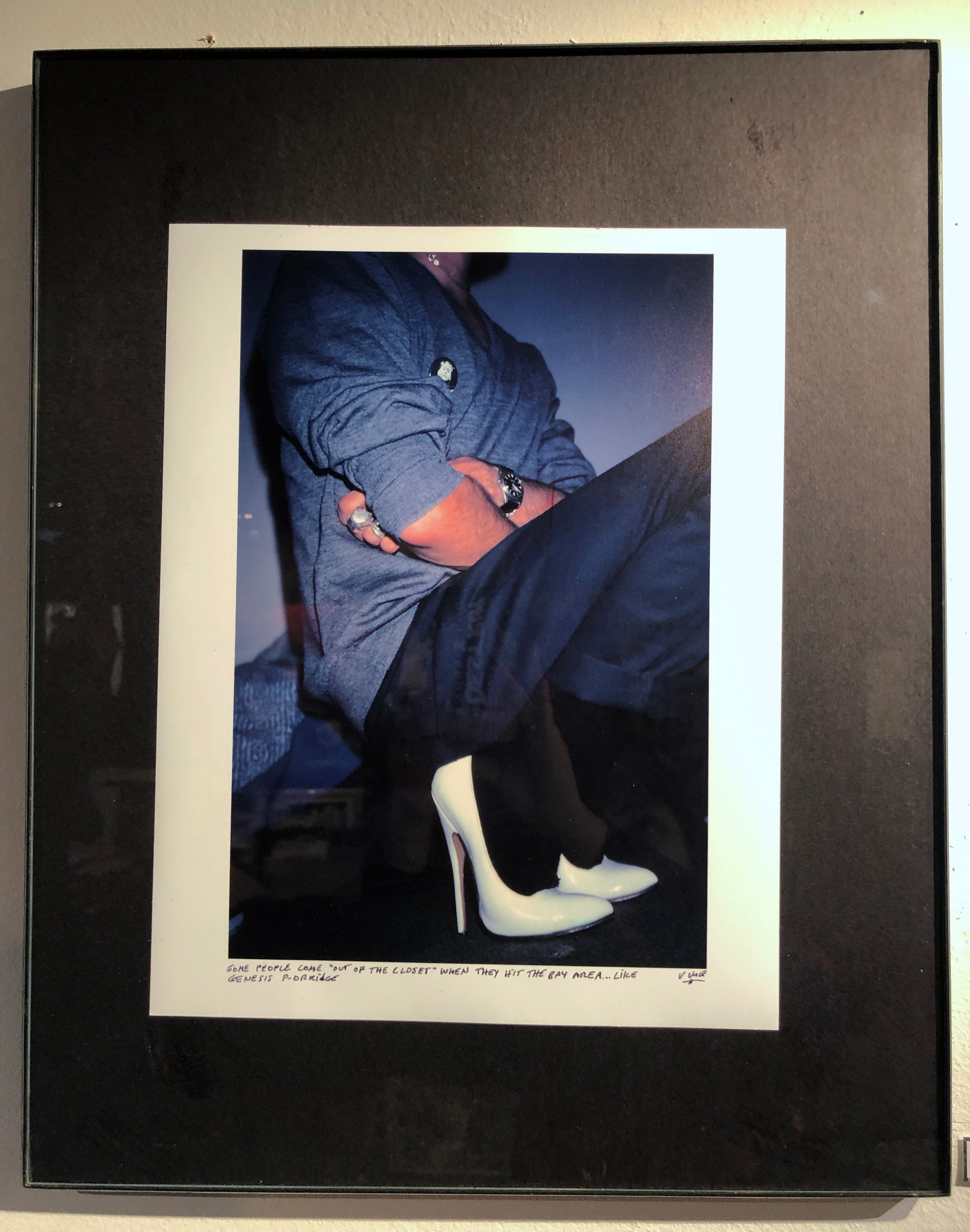 V. Vale "Genesis P-Orridge in High Heels #2" (UNK)