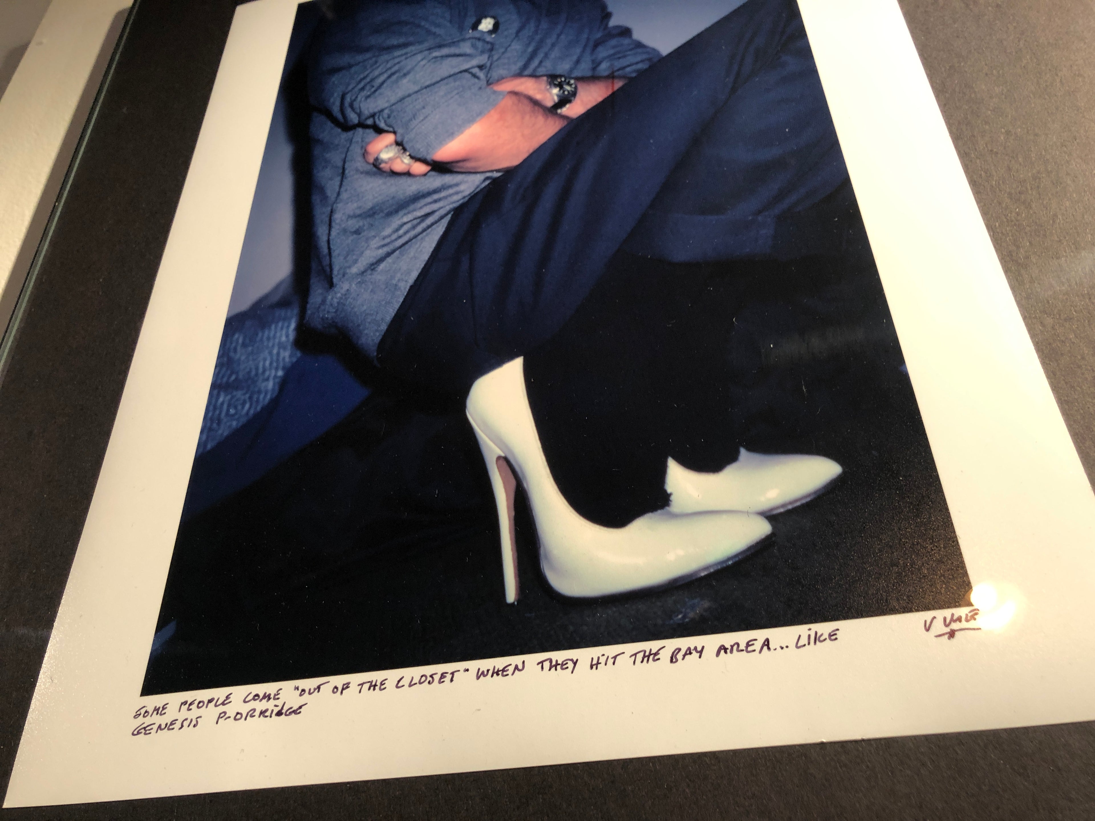 V. Vale "Genesis P-Orridge in High Heels #2" (UNK)