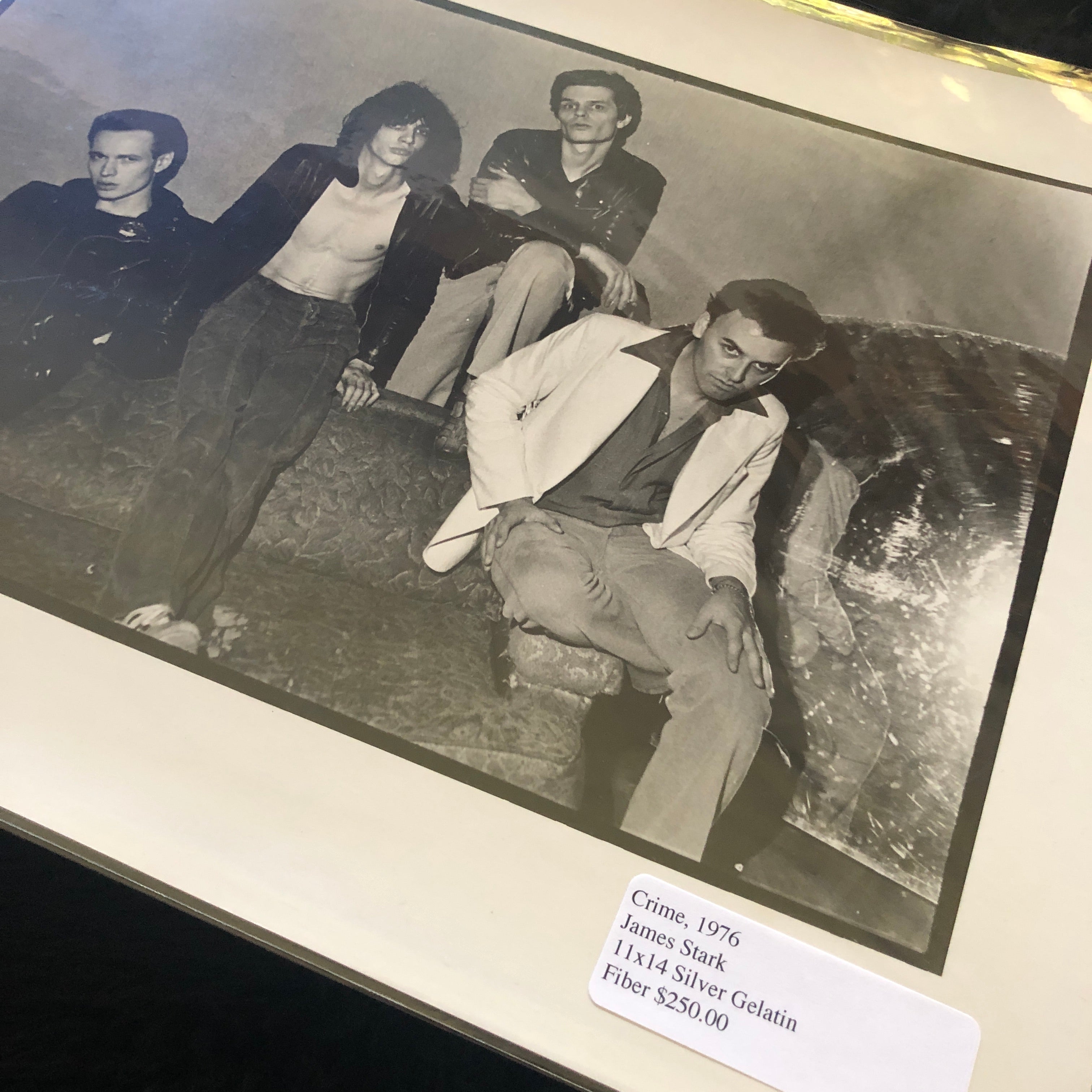 James Stark "Crime 1976" Fiber based Silver Gelatin Print