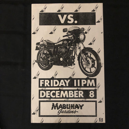 "VS at Mabuhay" Poster