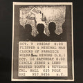 "Flipper / Circle Jerks / Wasted Youth / Lewd ++" Original Flyer