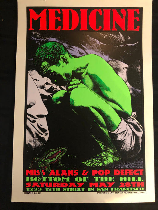 Frank Kozik "Medicine" Original Poster (1994)