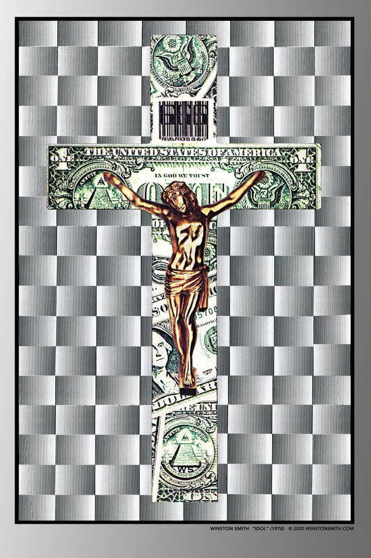 Winston Smith "Idol" Silver Foil (1978/2020) AP Print (LIMITED)