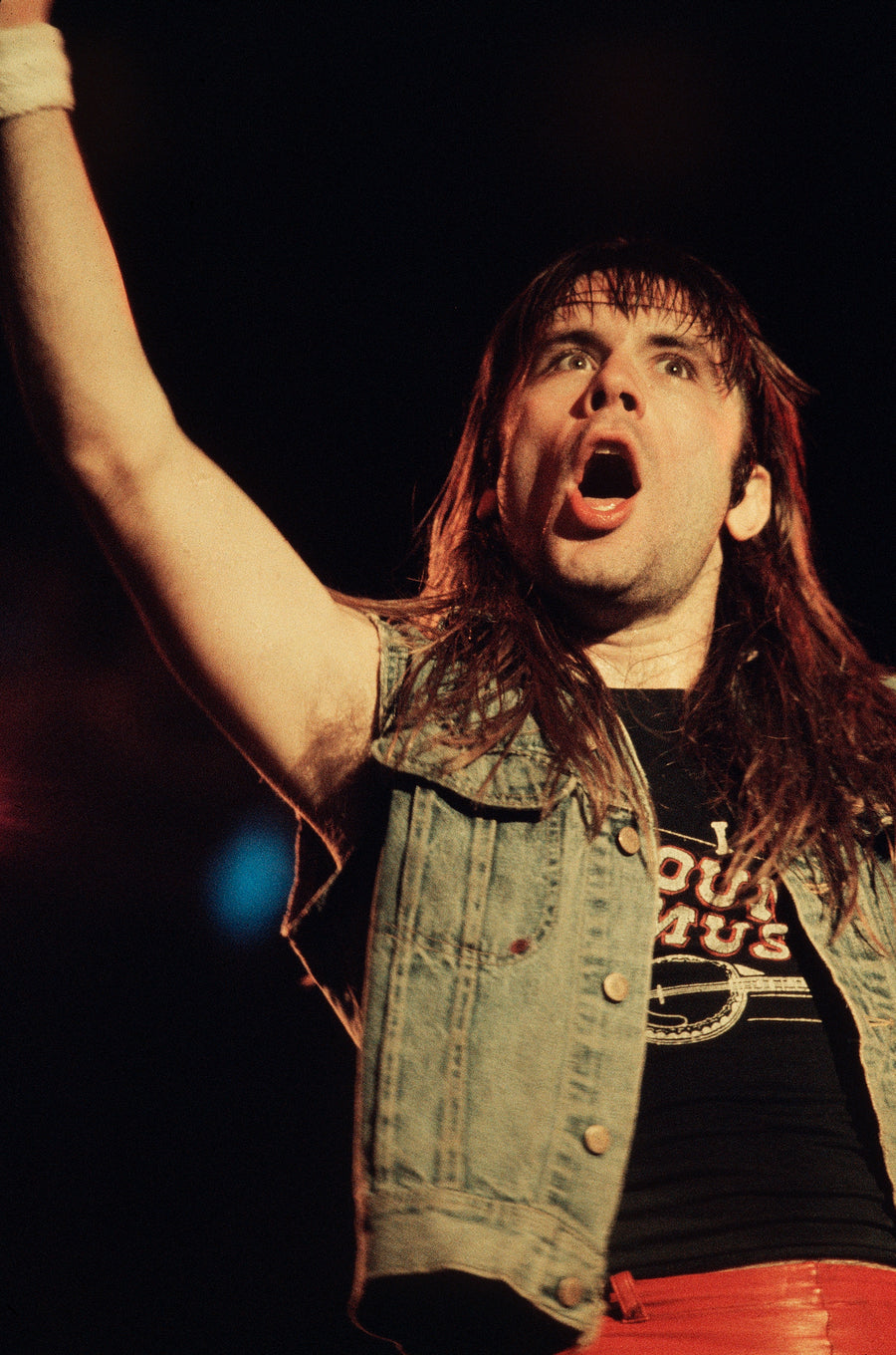 Steve Rapport "Bruce Dickinson of Iron Maiden / Live #3" (1982)
