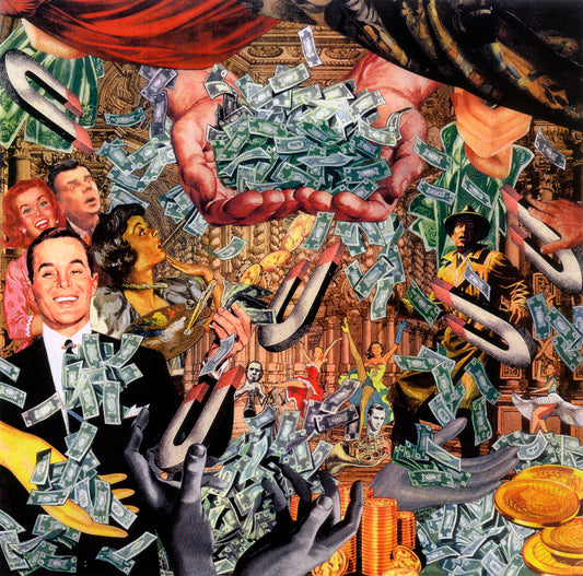Winston Smith "Scrambling for the Arts / Jackpot Center Stage" (2001)