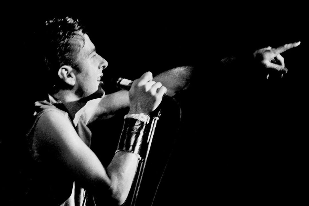 Steve Rapport "Joe Strummer of The Clash / The Lyceum #12" (1981)