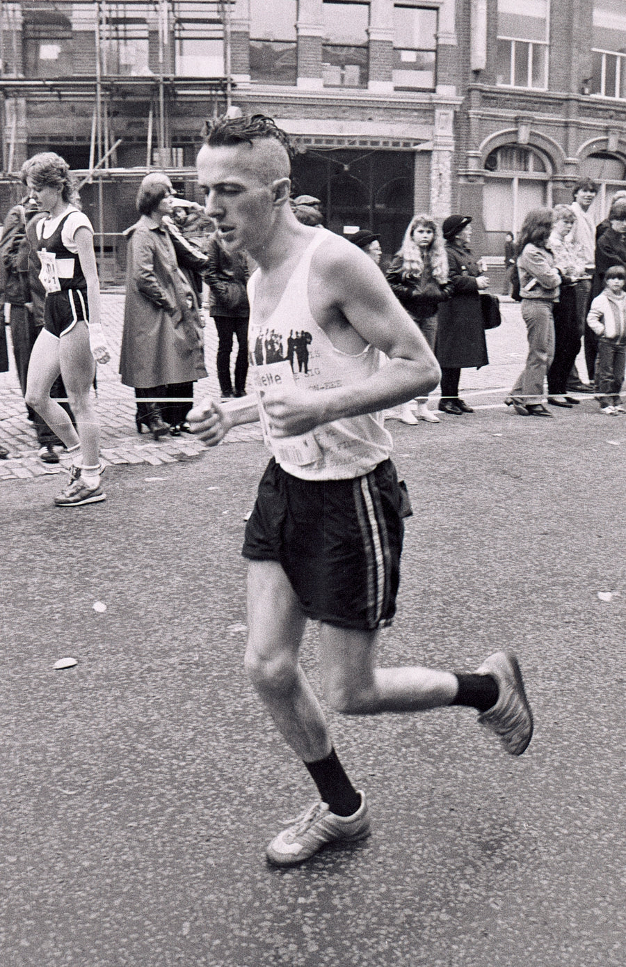 Steve Rapport "Joe Strummer: London Marathon #3" (1983)